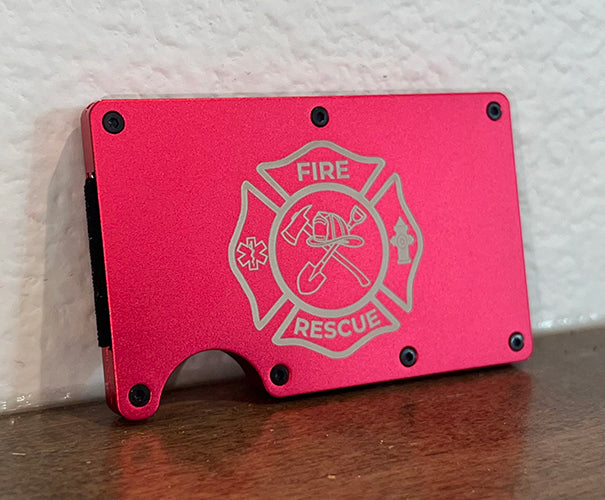 Metal Wallets-Fire & Rescue FREE SHIPPING!