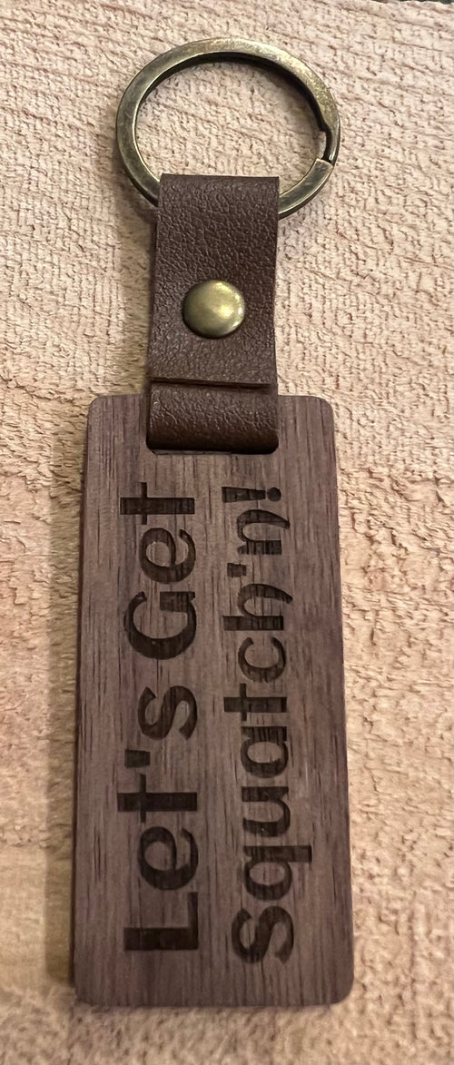Bigfoot Key Ring - Lets get Squatch’n!