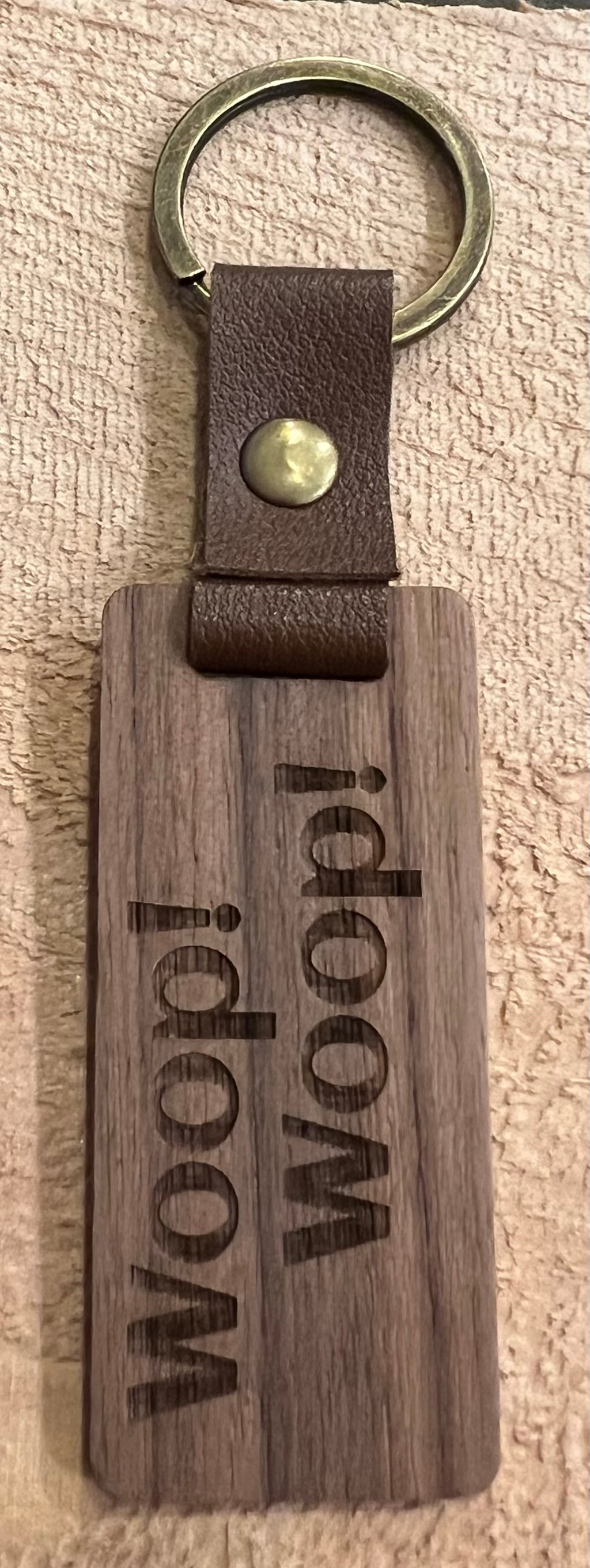 Bigfoot Key Ring - Woop! Woop!
