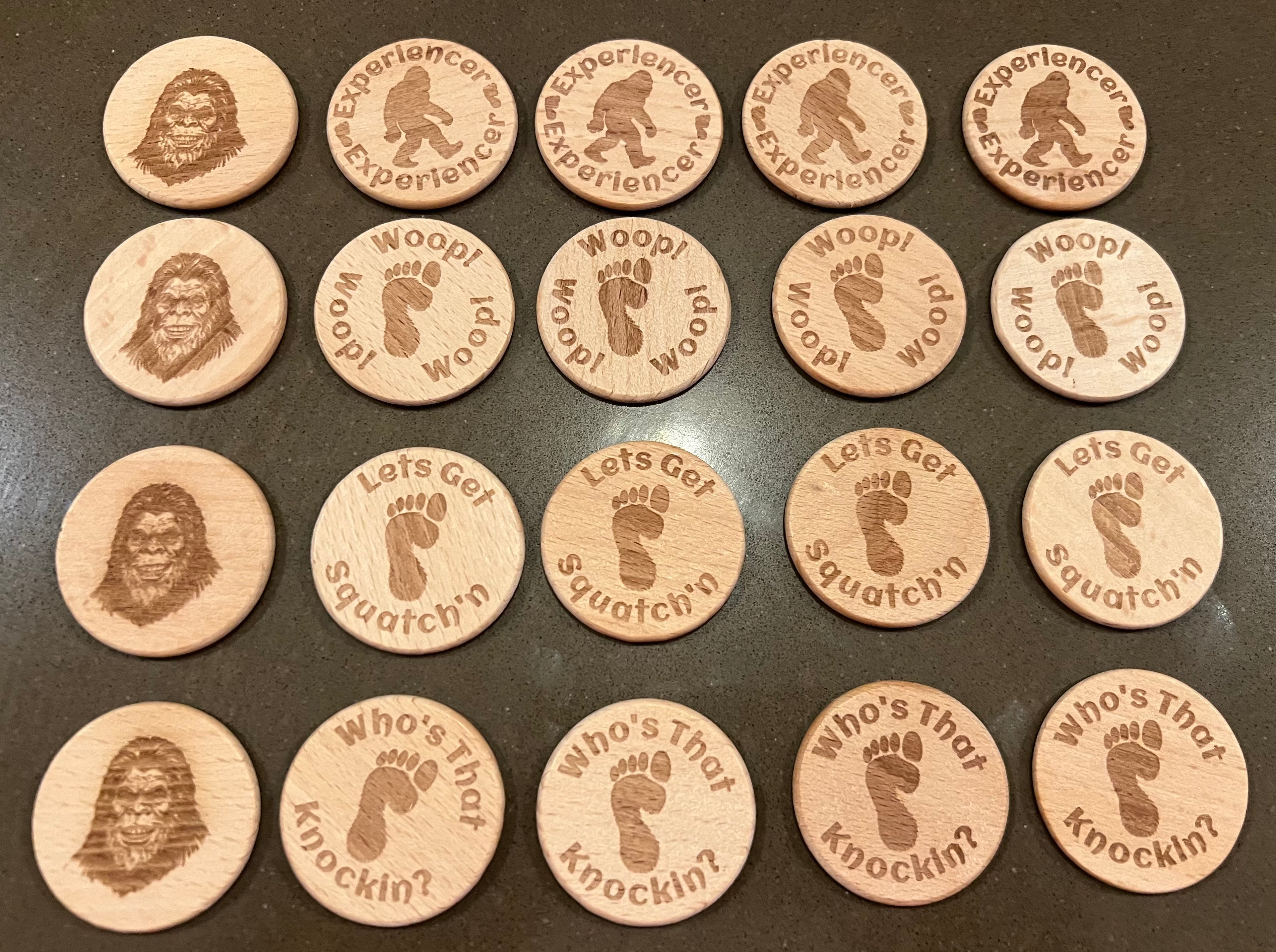 Bigfoot Token - Sampler