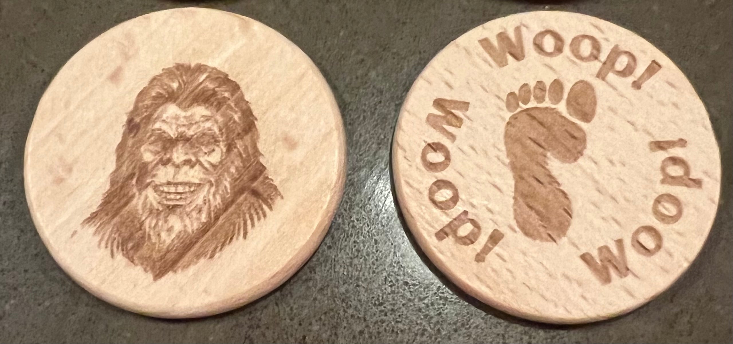 Bigfoot Token - Sampler
