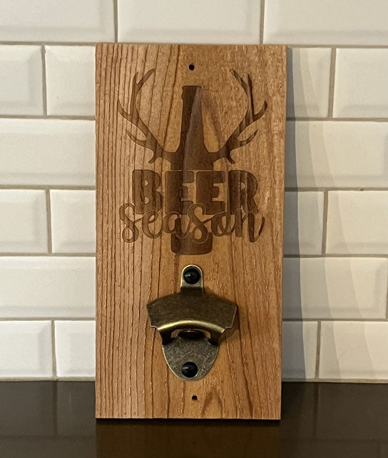 Wall Mount Bottle Opener - Beer Season