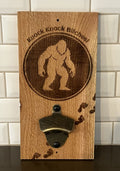 Wall Mount Bottle Opener - Sasquatch Knock Knock