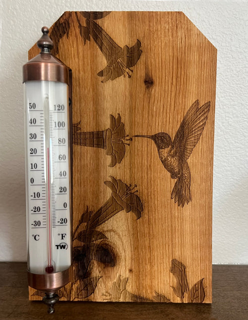 Laser Engraved Outdoor Thermometers